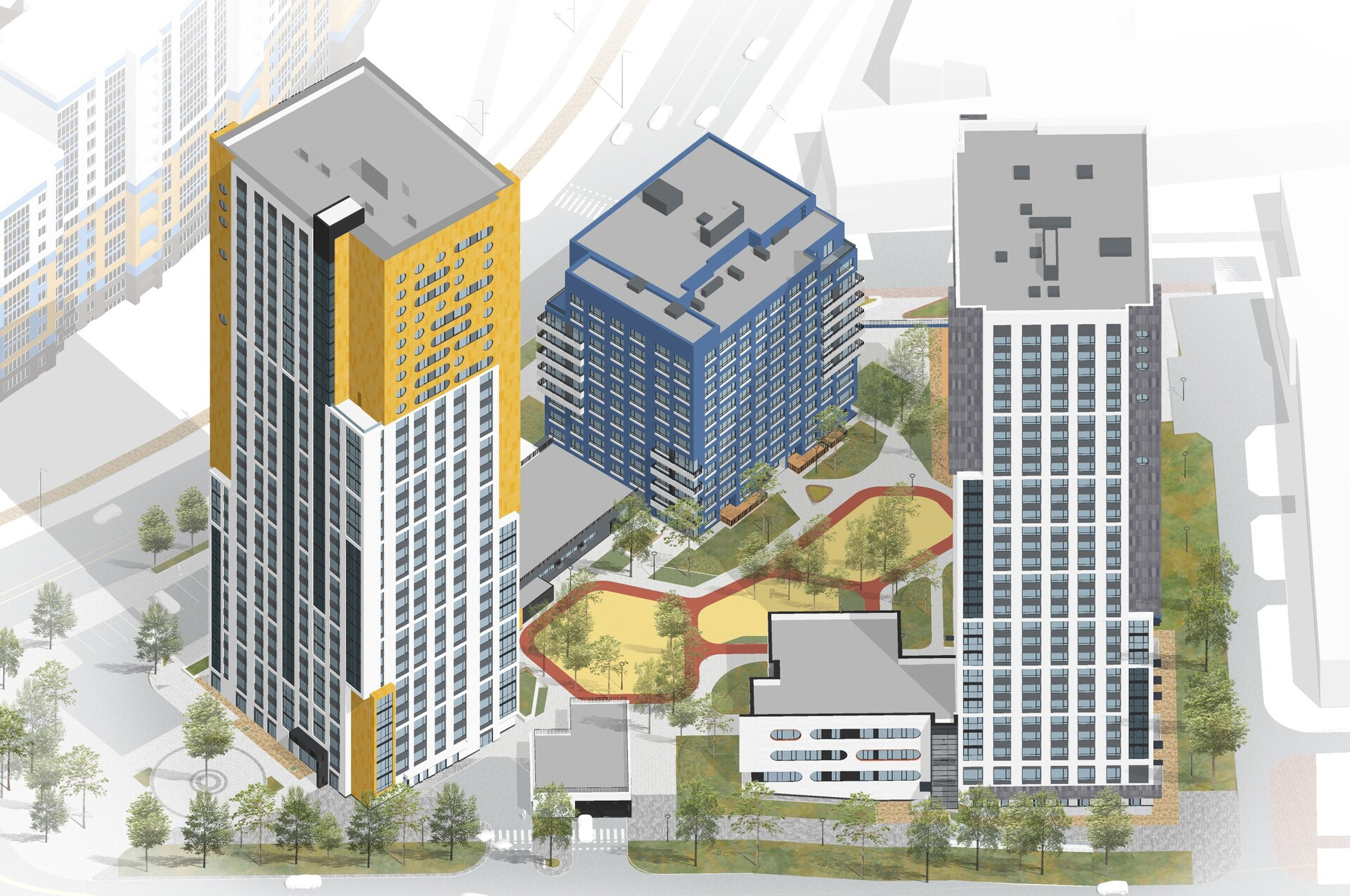 Купить 1-комнатную квартиру № 8, Дом № 1 на ВИЗе в REPIN TOWERS в  Екатеринбурге от «СКМ Девелопмент»